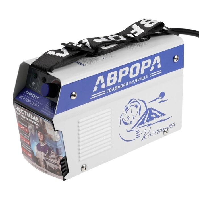 Сварочный аппарат инверторный Aurora Вектор 2000, 8.4 кВт, 20-200 А, d1.6-5 мм, 2 кабеля от компании Интернет-магазин "Flap" - фото 1