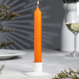 Свеча столовая ароматическая 'Апельсин'17х2 см, 40 гр