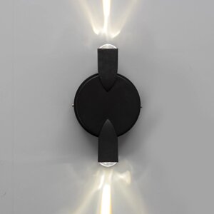 Светильник 'Деко' 2хLED 2Вт 4000К IP66 черный 9,5х4,3х16 см