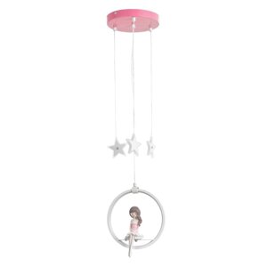 Светильник Девочка LED 21Вт розовый 18х18х70 см BayerLux