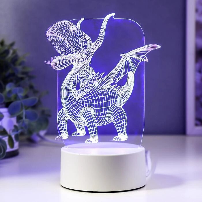Светильник 'Дракон' LED RGB от сети от компании Интернет-магазин "Flap" - фото 1