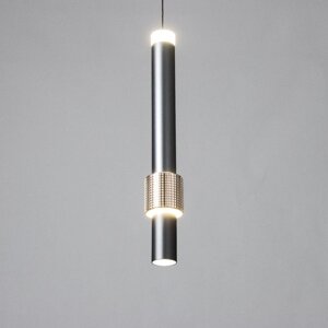Светильник подвесной 'Алекса' LED 7Вт 4000К серый 4х4х40-140см