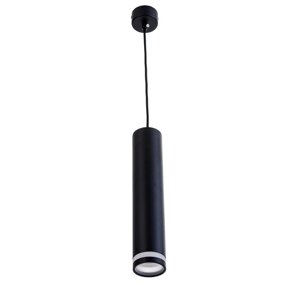 Светильник подвесной 'Моджо' GU10 35Вт черный 6х6х30-130см