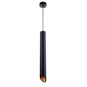 Светильник подвесной 'Перона' GU10 35Вт черный 6х6х50-150см