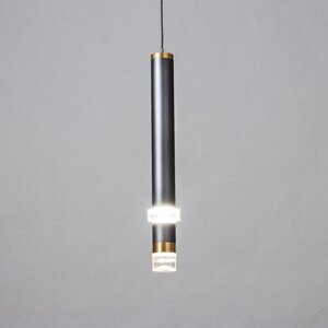 Светильник подвесной 'Регент' LED 5Вт 4000К серый 3,3х3,3х30-130см