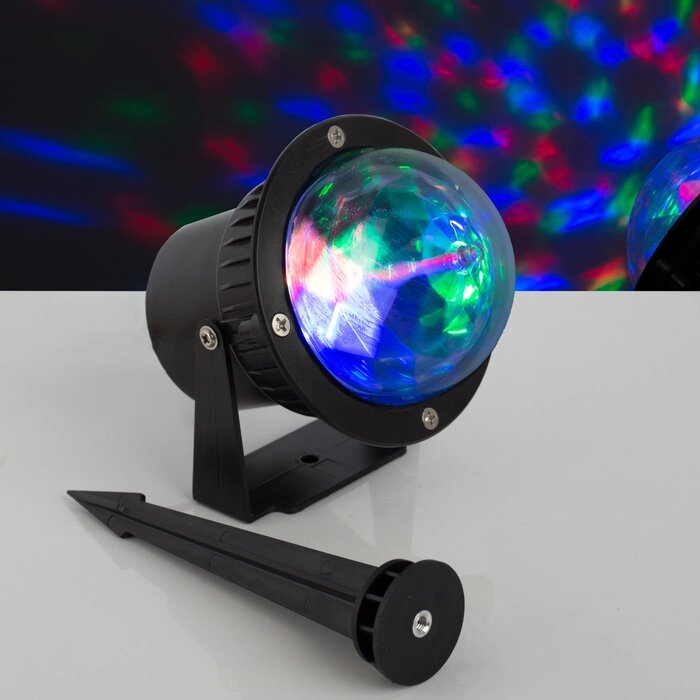 Световой прибор 'Хрустальный шар', IP65, свечение RGB, 12 В от компании Интернет-магазин "Flap" - фото 1