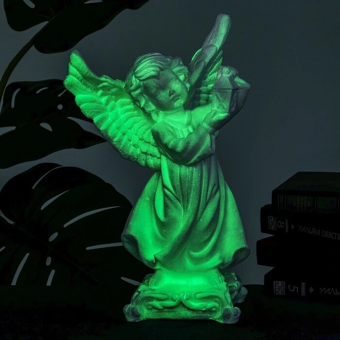 Светящаяся фигура 'Ангел с фонарем' 23х14х38см от компании Интернет-магазин "Flap" - фото 1