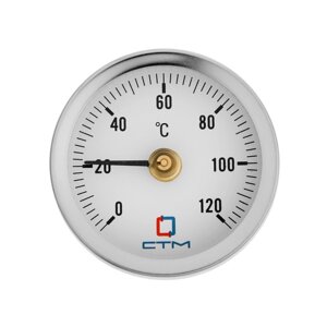 Термометр накладной 'СТМ' CTTND63, d63 мм, 120C, с пружиной
