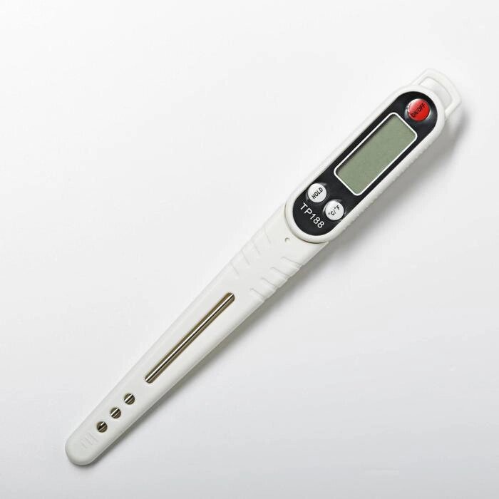 Термометр (термощуп) электронный на батарейках, в чехле от компании Интернет-магазин "Flap" - фото 1