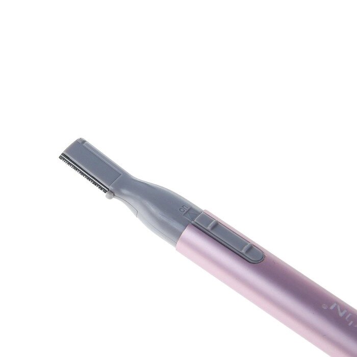 Триммер Luazon LEP-05, для бровей, 1хААА (не в комплекте), розовый от компании Интернет-магазин "Flap" - фото 1