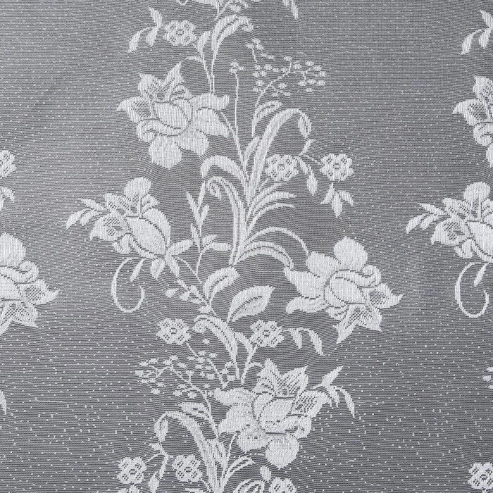 Тюль 'Этель' Восточный цветок, 150х250 см с фестоном, 93 г/м100 п/э от компании Интернет-магазин "Flap" - фото 1