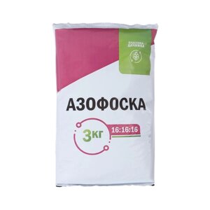 Удобрение минеральное Азофоска Нов-Агро (нитроаммофоска), 3 кг