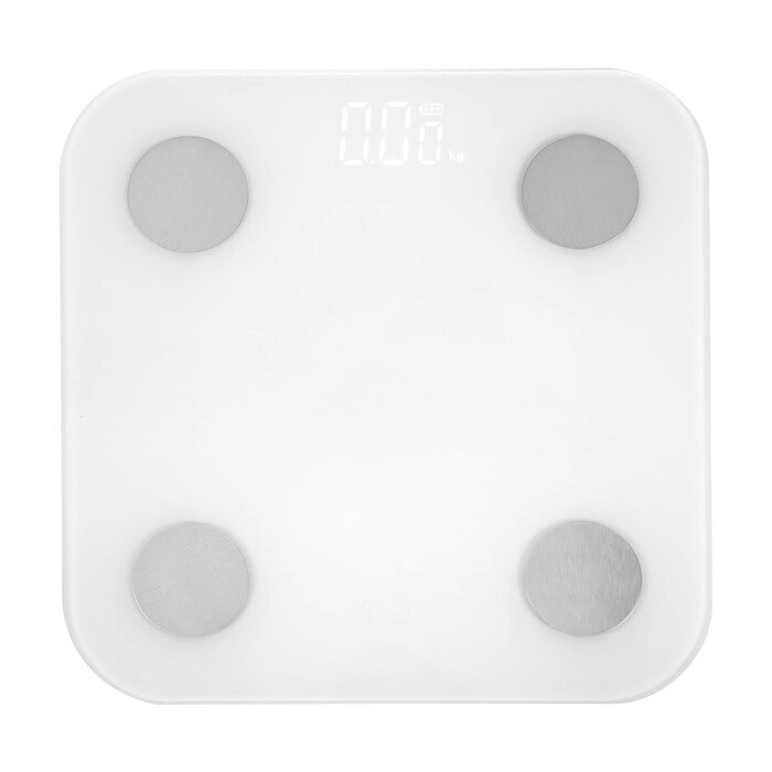 Весы напольные Windigo LVE-030, диагностические, до180 кг, от 3хAAA, стекло, белые от компании Интернет-магазин "Flap" - фото 1