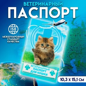 Ветеринарный паспорт 'Для кошки'10,3 х 15,1 см