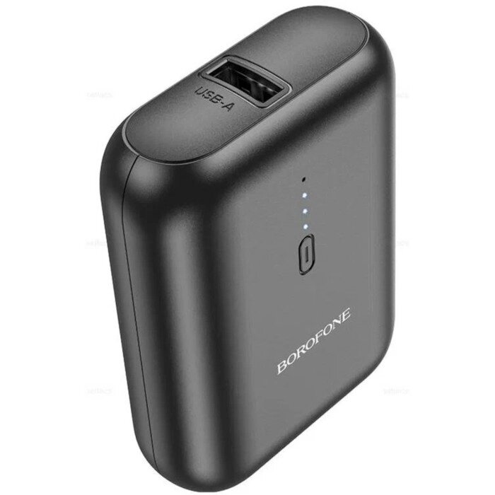 Внешний аккумулятор Borofone BJ31, 5000 мАч, USB/Type-C, 2 A, чёрный от компании Интернет-магазин "Flap" - фото 1