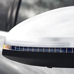 Защитные накладки на кузов авто, 15x1.5 см, прозрачные, набор 4 шт