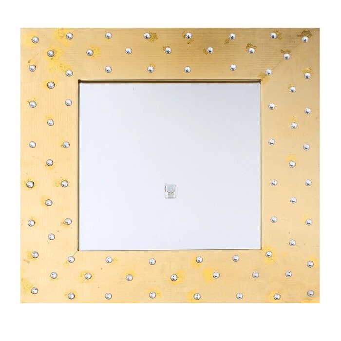 Зеркало 'Чиэра', УЦЕНКА золото, 50 x 50 см от компании Интернет-магазин "Flap" - фото 1