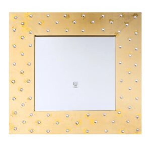 Зеркало 'Чиэра'УЦЕНКА золото, 50 x 50 см