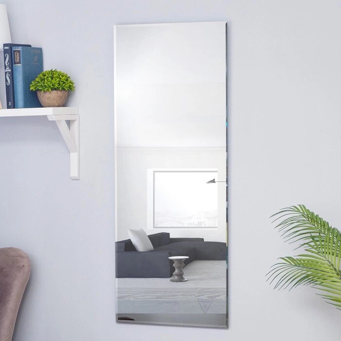 Зеркало с фацетом 5 мм, 40 х 100 см, Evoform от компании Интернет-магазин "Flap" - фото 1