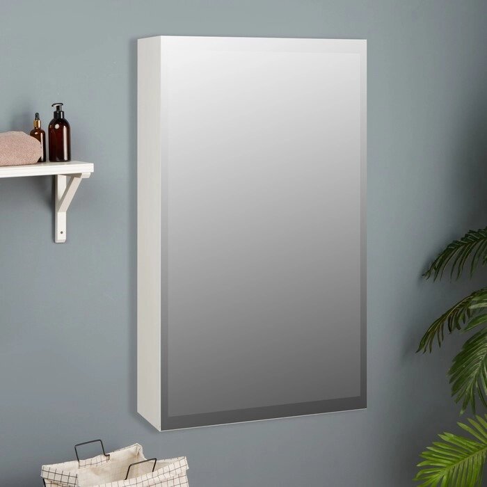 Зеркало-шкаф для ванной комнаты 'Виктория 40', 40 х 68,5 х 14,5 см от компании Интернет-магазин "Flap" - фото 1