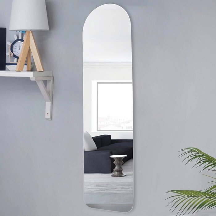 Зеркало со шлифованной кромкой 40 х 150 см, Evoform от компании Интернет-магазин "Flap" - фото 1