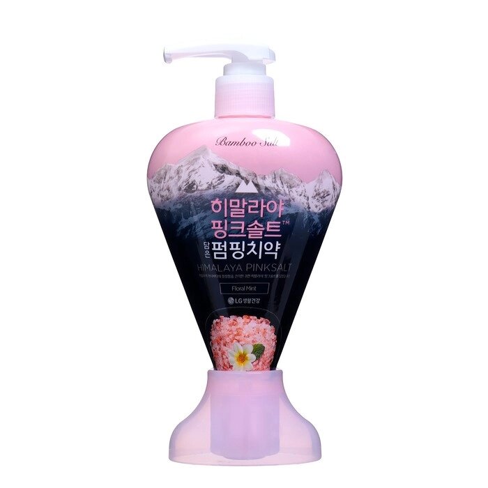 Зубная паста Perioe Pumping Himalaya Pink Salt Floral Mint, с гималайской солью, 285 г от компании Интернет-магазин "Flap" - фото 1