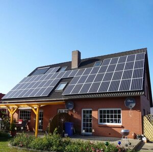 Мини-электростанция на солнечных батареях