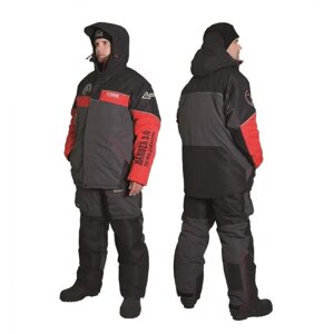 Костюм зимний Alaskan Dakota 2.0 красный/серый/черный (куртка+полукомбинезон) XXXL