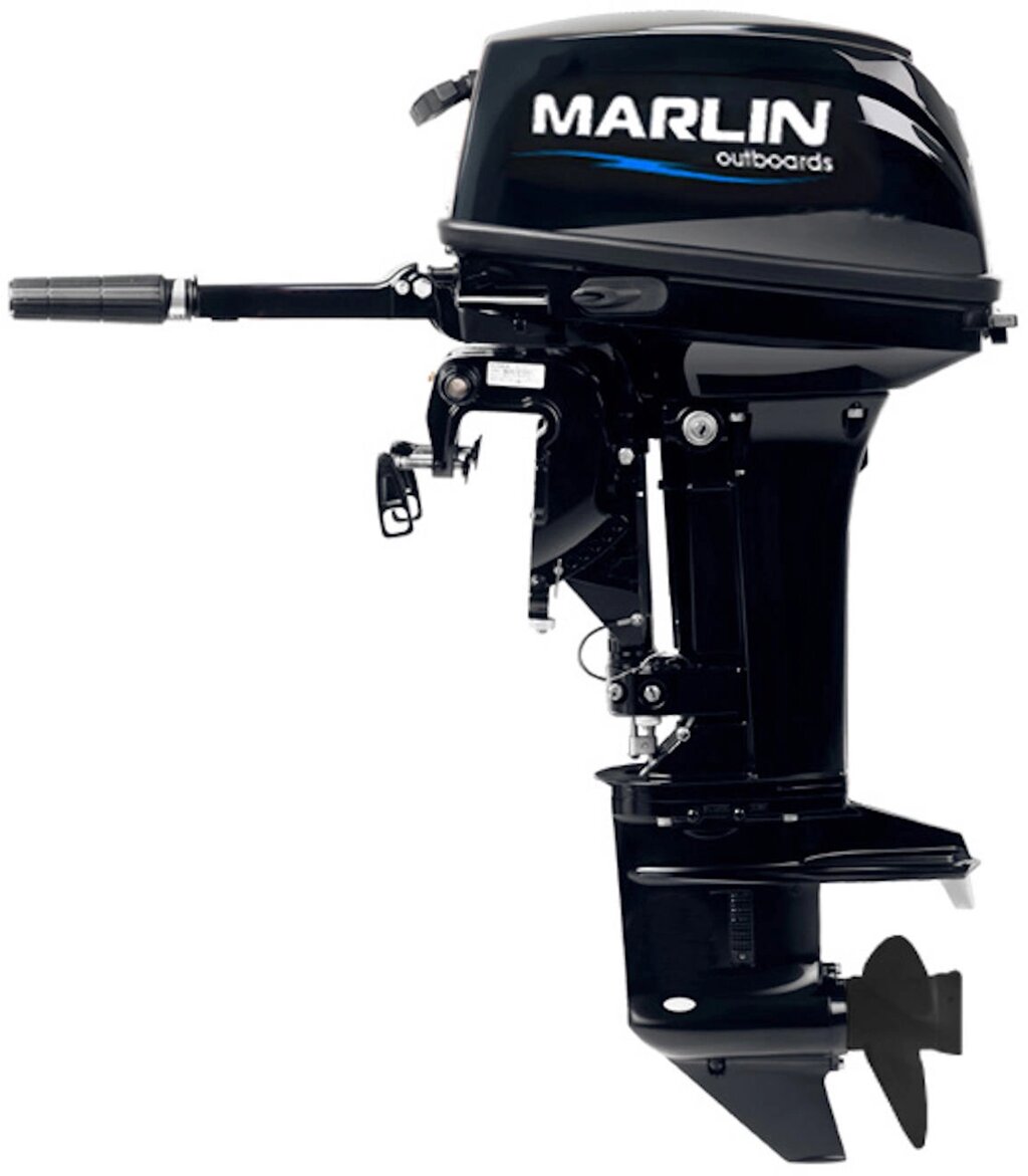 Лодочный мотор MARLIN MP 9,9 AMHS Pro от компании "Посейдон" товары для рыбалки и активного отдыха - фото 1