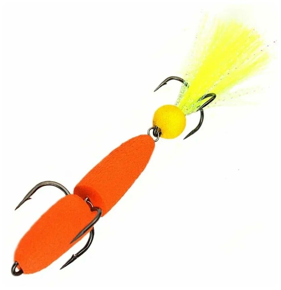 Мандула для рыбалки NEXT 70 мм (S) #020 оран.-оранжевый-желтый от компании "Посейдон" товары для рыбалки и активного отдыха - фото 1