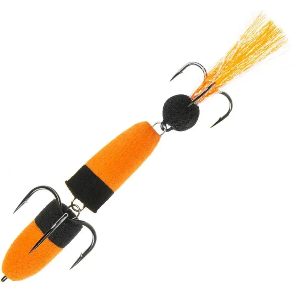 Мандула для рыбалки NEXT 70 мм (S) #027 оран.-черный-оранжевый от компании "Посейдон" товары для рыбалки и активного отдыха - фото 1