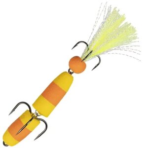 Мандула для рыбалки NEXT 90 мм (M)005 желт. оранжевый-желтый
