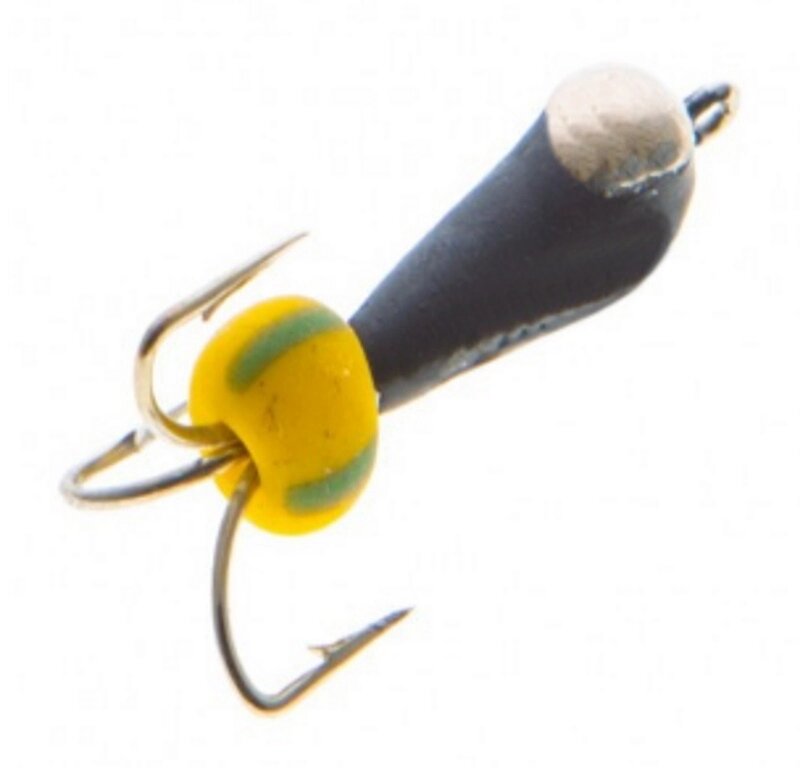 Мормышка чертик с коронкой золото 1,1 гр., Ø3,5 от компании "Посейдон" товары для рыбалки и активного отдыха - фото 1