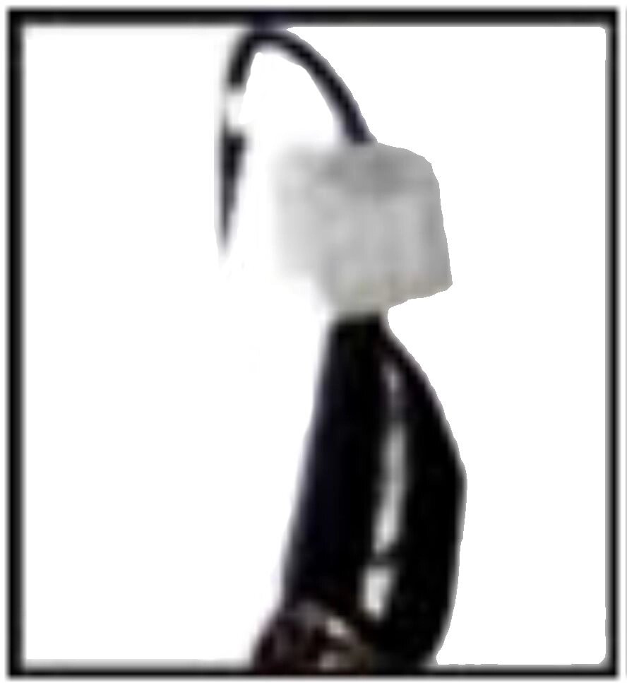 Мормышка "Народная" столбик + кубик белый  (стекло) от компании "Посейдон" товары для рыбалки и активного отдыха - фото 1
