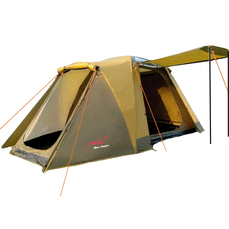 Палатка кемпинговая 6-х местная  Mircamping 1860 от компании "Посейдон" товары для рыбалки и активного отдыха - фото 1