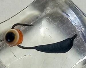 Безнасадочная мормышка Нимфо-Шарик (большой) глаз плотвы