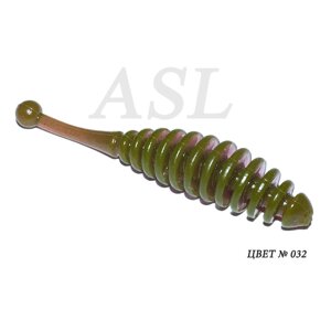 ASL "Бу-Бу" цвет №032, L- 3,5см (1.5"), 12шт/уп