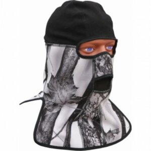 Лыжная шлем-маска Снегоход белый лес ХСН