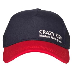 Кепка Crazy Fish Modern blue-red XL