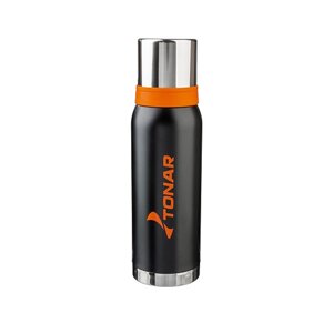 Термос (HS. TM-040) 1200ML черный (2 крышки-кружки) TONAR