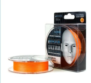 Шнур AKKOI Mask Ultra X4 130м orange 0,14мм