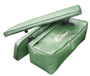 Комплект мягких накладок с сумкой для лодок Хантер 280 - 320 зеленый