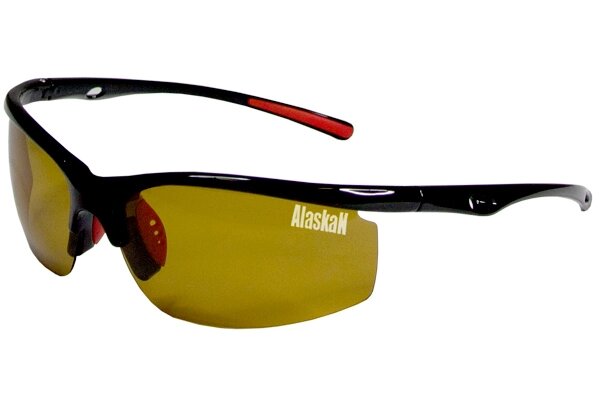 Поляриз. очки Alaskan AG10-01 Delta yellow (жестк. чехол) от компании "Посейдон" товары для рыбалки и активного отдыха - фото 1