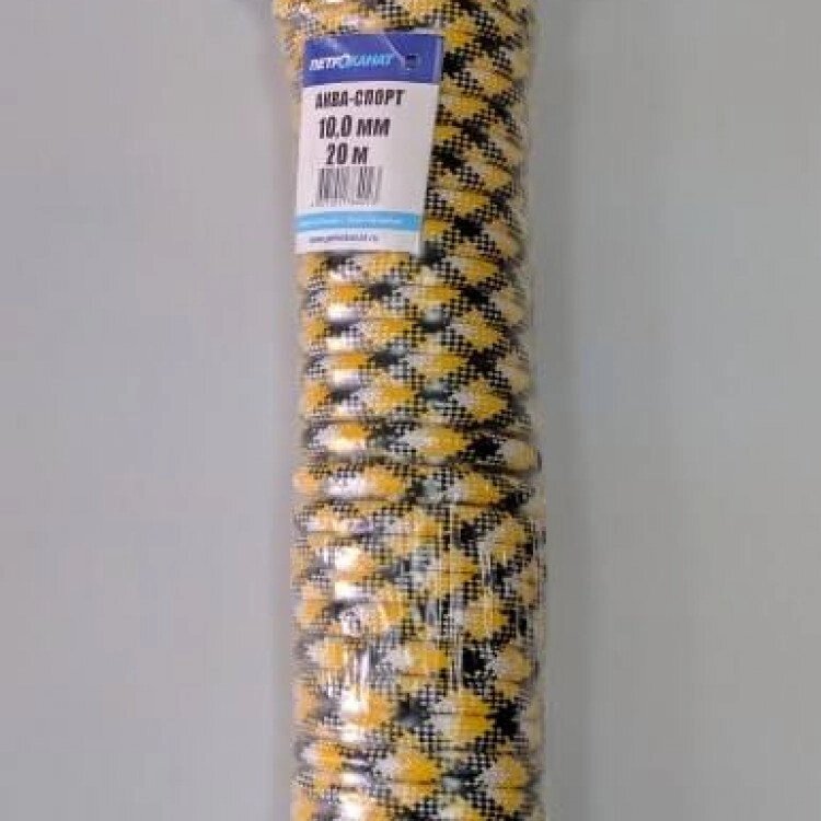 Шнур плетеный  АКВА СПОРТ 8,0 мм евромоток от компании "Посейдон" товары для рыбалки и активного отдыха - фото 1