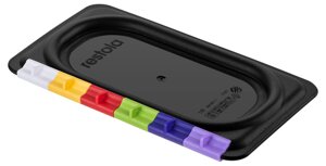 КРЫШКА ДЛЯ КОНТЕЙНЕРА ГАСТРОЕМКОСТЬ 1/9 (черная), код ТН ВЭД 3923509000