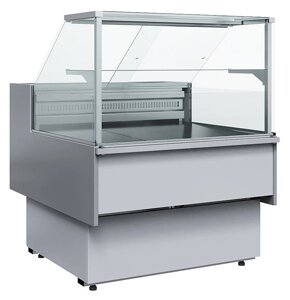 Витрина холодильная GC110 SV 1,25-1 (с боковинами) (0011-9006)