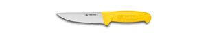 НОЖ ДЛЯ РАЗДЕЛКИ МЯСА 14 CM ЖЕЛТЫЙ РУКАВ PROFINOX НА КАРТОЧКЕ 4010-14