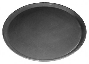 Поднос прорез. круглый d35.5см, черный, серия Jiwins JW-R1400CT-BL