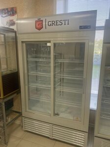 Холодильный шкаф со стеклом GRESTI LGF-1000S