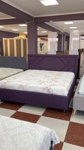 Двуспальная кровать Стелла 1,8 с подъёмным механизмом Форест Групп фиолетовый
